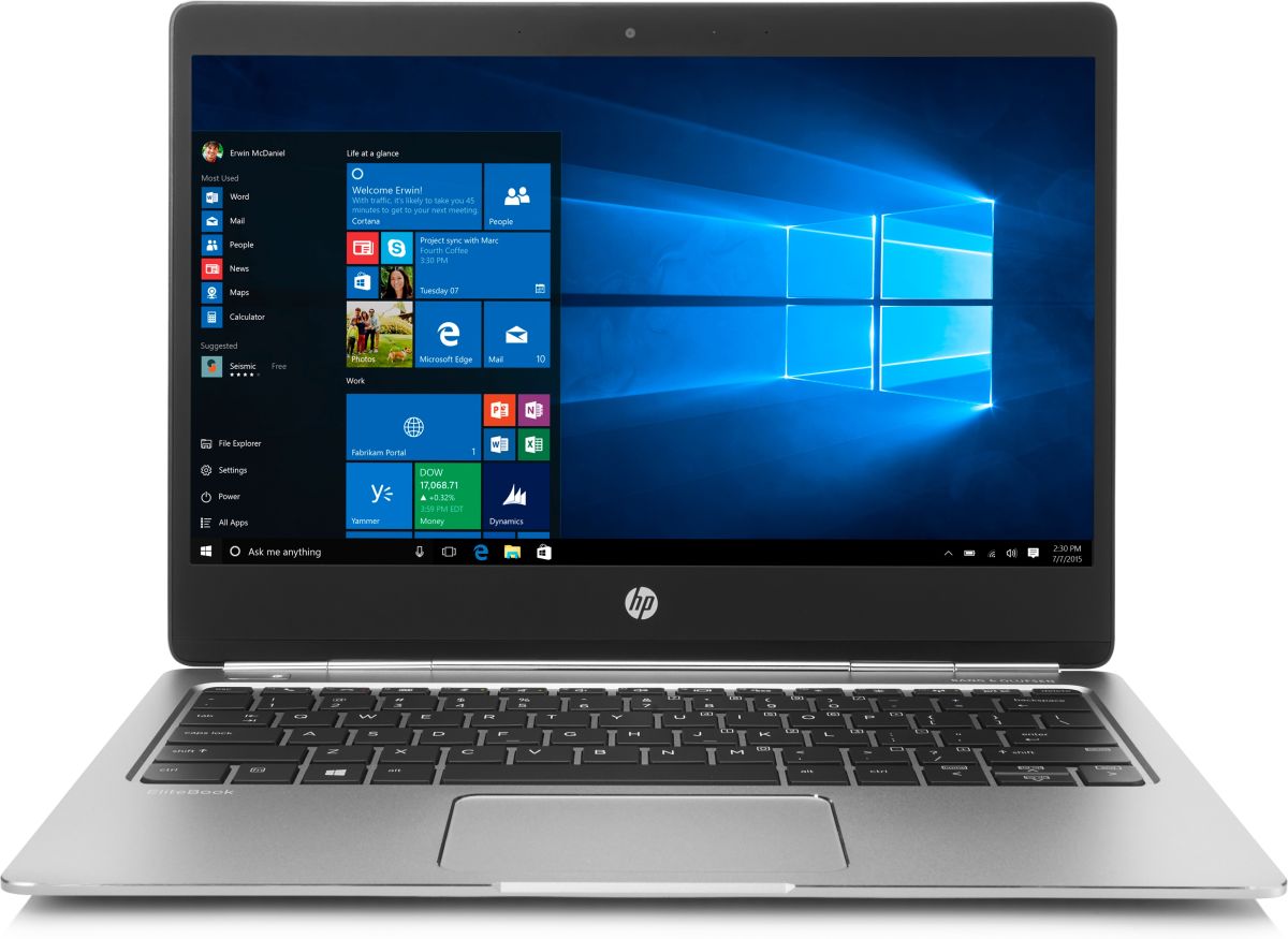 HP EliteBook Folio G1 - W0S06UA laptop specifications