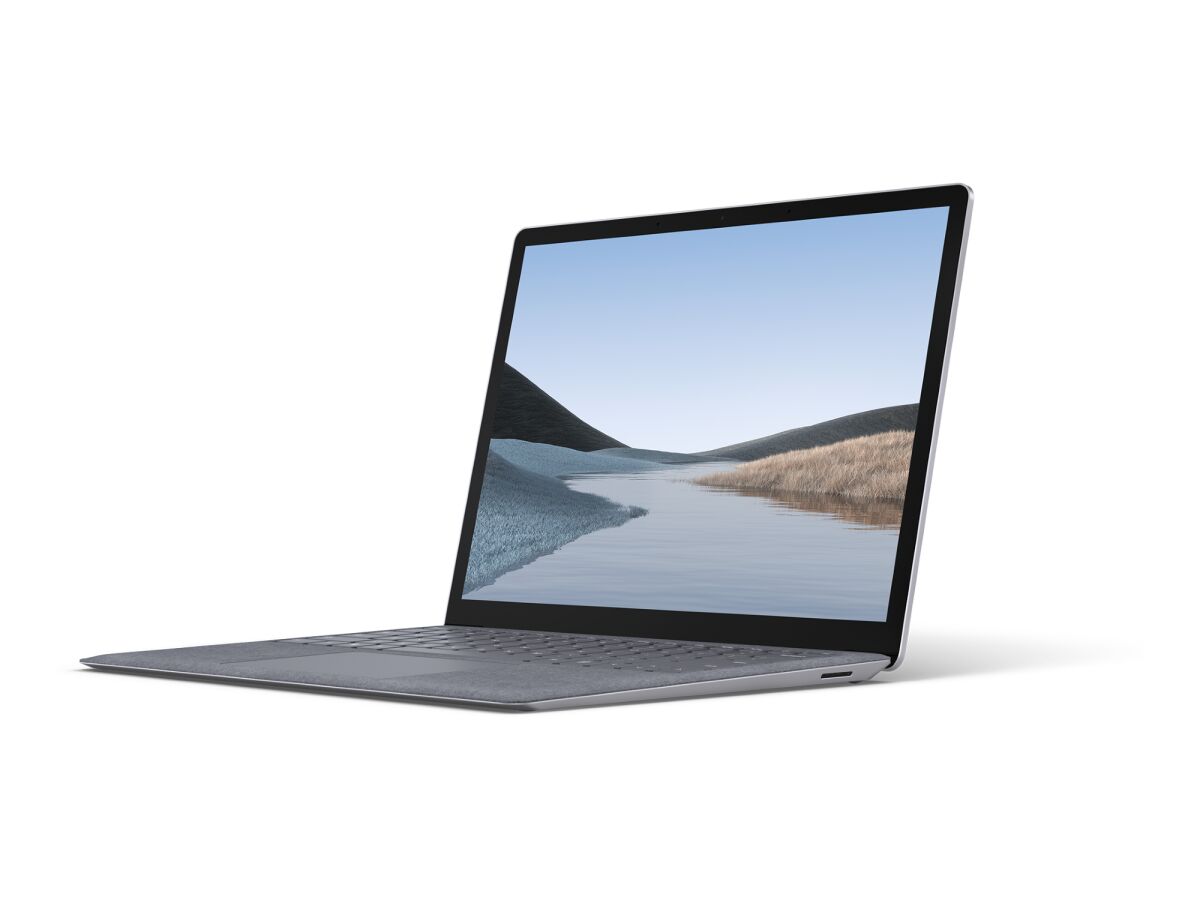 ноутбук microsoft surface laptop 3 silver plt 00003